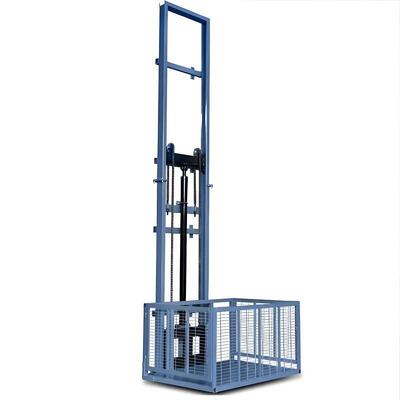 8m 1T Hydraulic Lifting Platform Warehouse Electric Cargo Elevator